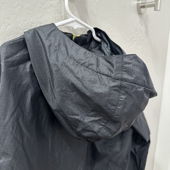 Columbia Black Windbreaker Hooded Jacket - Picture 5 of 7